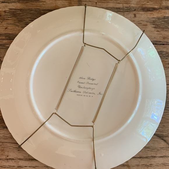 Blue Ridge Southern Potteries Bluebell Plate - Picture 8 of 8